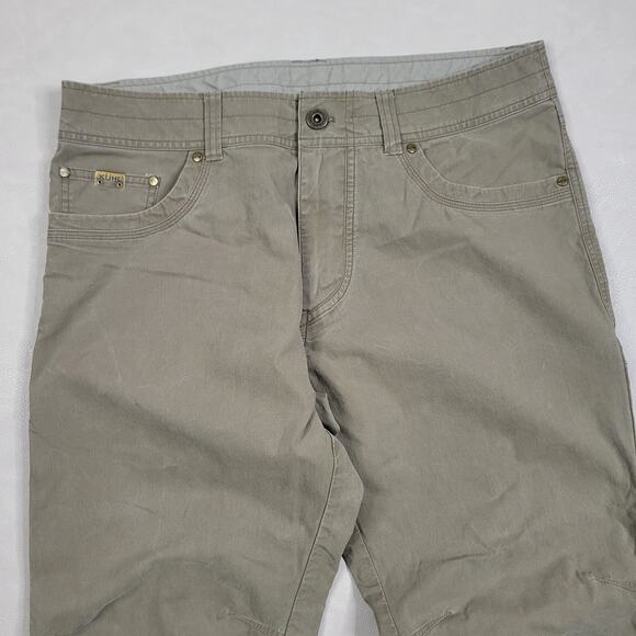 Kuhl Revolver Vintage Patina Dye Mens Pants 36x32 Cotton Outdoor Hiking - Picture 3 of 15
